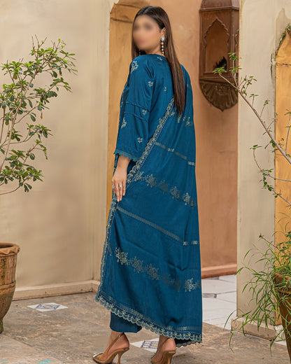 Fantak Chloe Vol 2 | Embroidered Viscose | Design 1