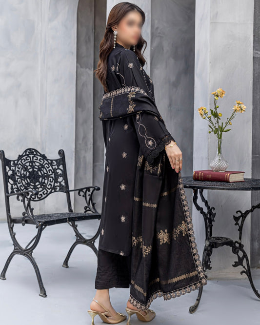 Fantak Chloe | Embroidered Viscose | Design 1