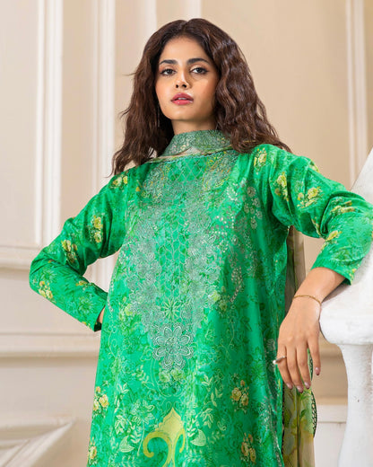 GullJee Morja | Embroidered Lawn | Design 1