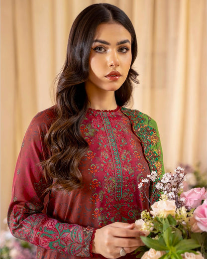 Rang Pasand by GullJee | Design 1 | Embroidered Lawn 3pc