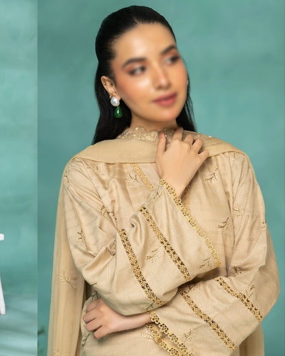 Fantak Zeen | Embroidered Viscose | Design 1