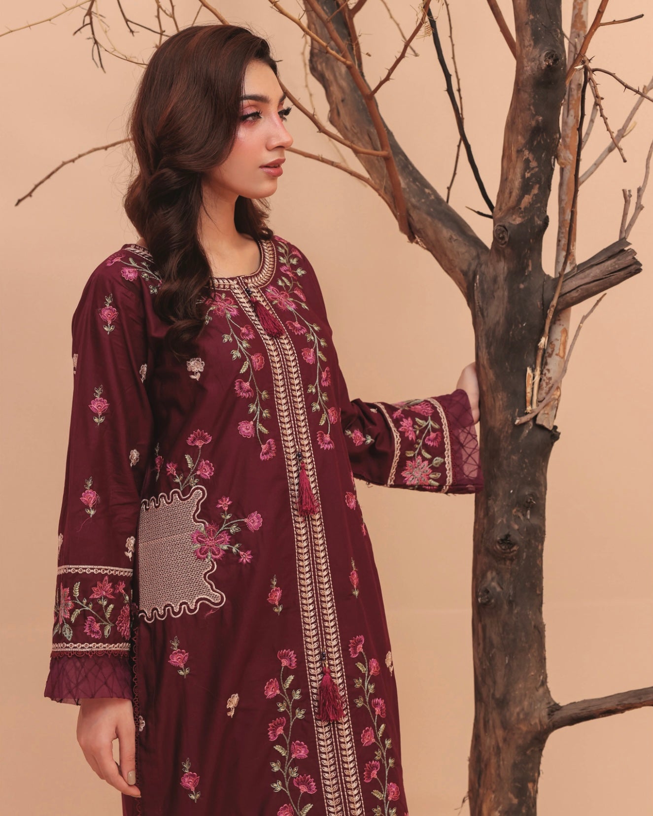 Gullerukh Meri Kahani | Embroidered Lawn 2pc | Design 1