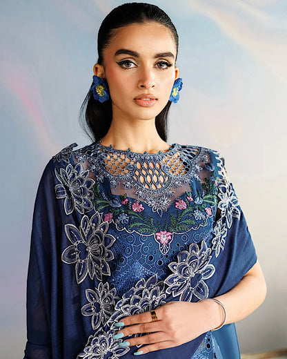 Parishay Shangrila Vol 2 | Embroidered Luxury Lawn | Design 1