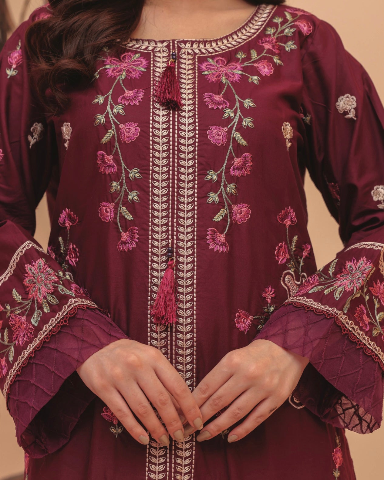 Gullerukh Meri Kahani | Embroidered Lawn 2pc | Design 1