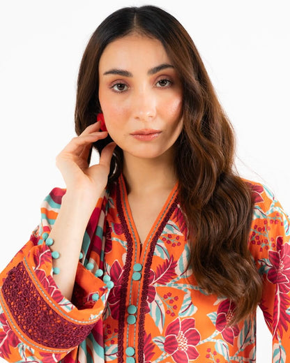 Alkaram | Printed Lawn 3pc | Design 1