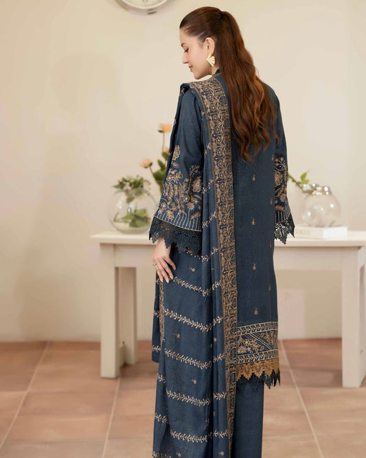 Johra Anahira | Embroidered Fancy Peach Leather | Design 202