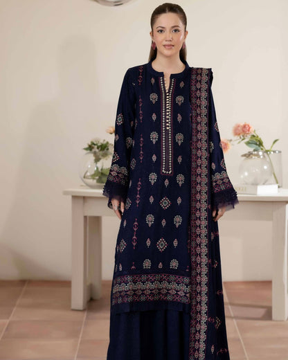 Johra Anahira | Embroidered Fancy Peach Leather | Design 206