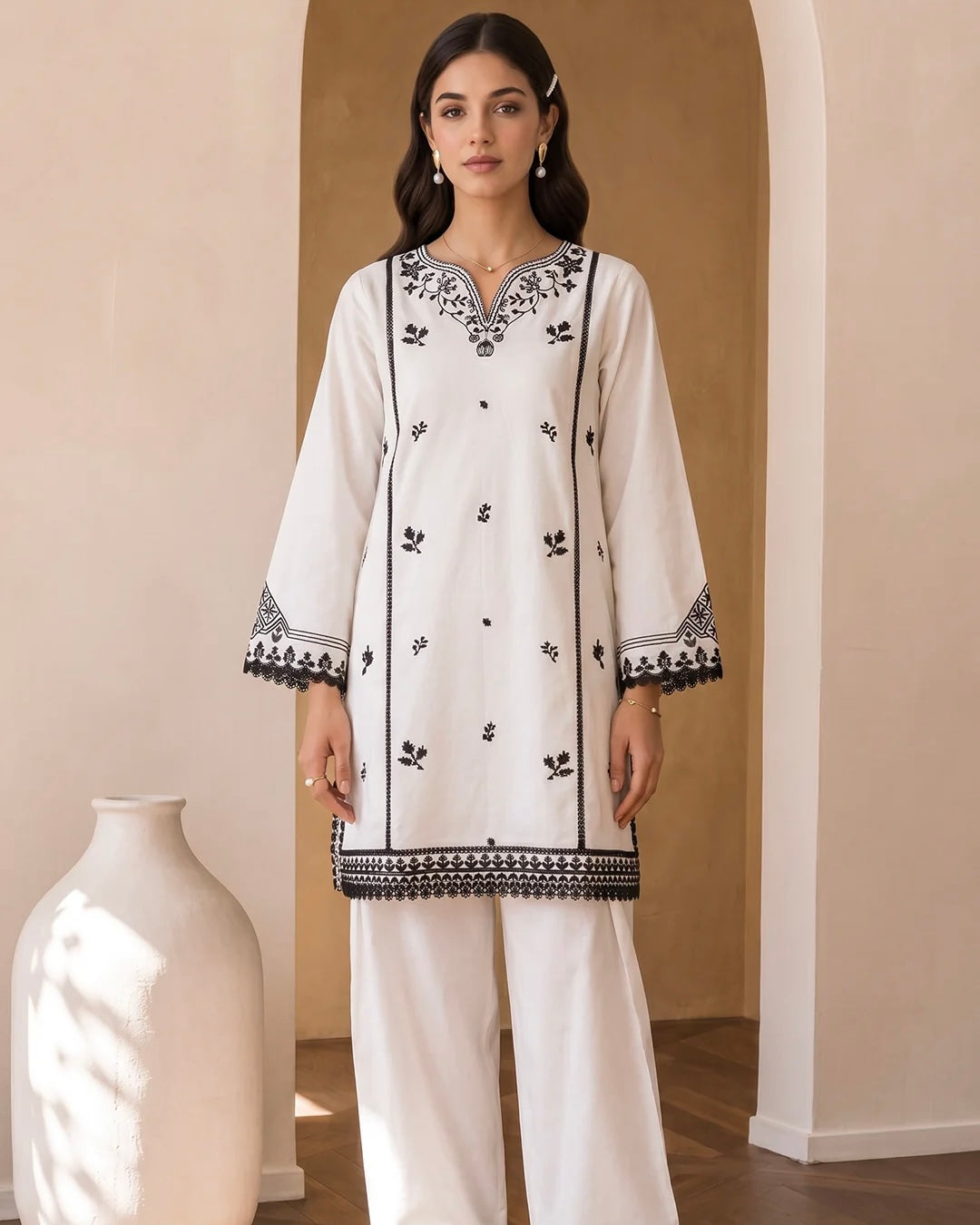 Zellbury | Embroidered Cotton 2pc | Design 21