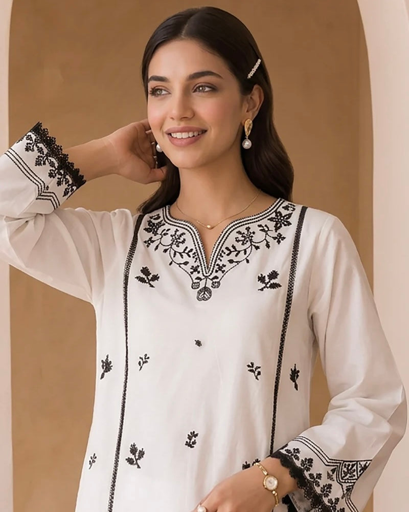 Zellbury | Embroidered Cotton 2pc | Design 21