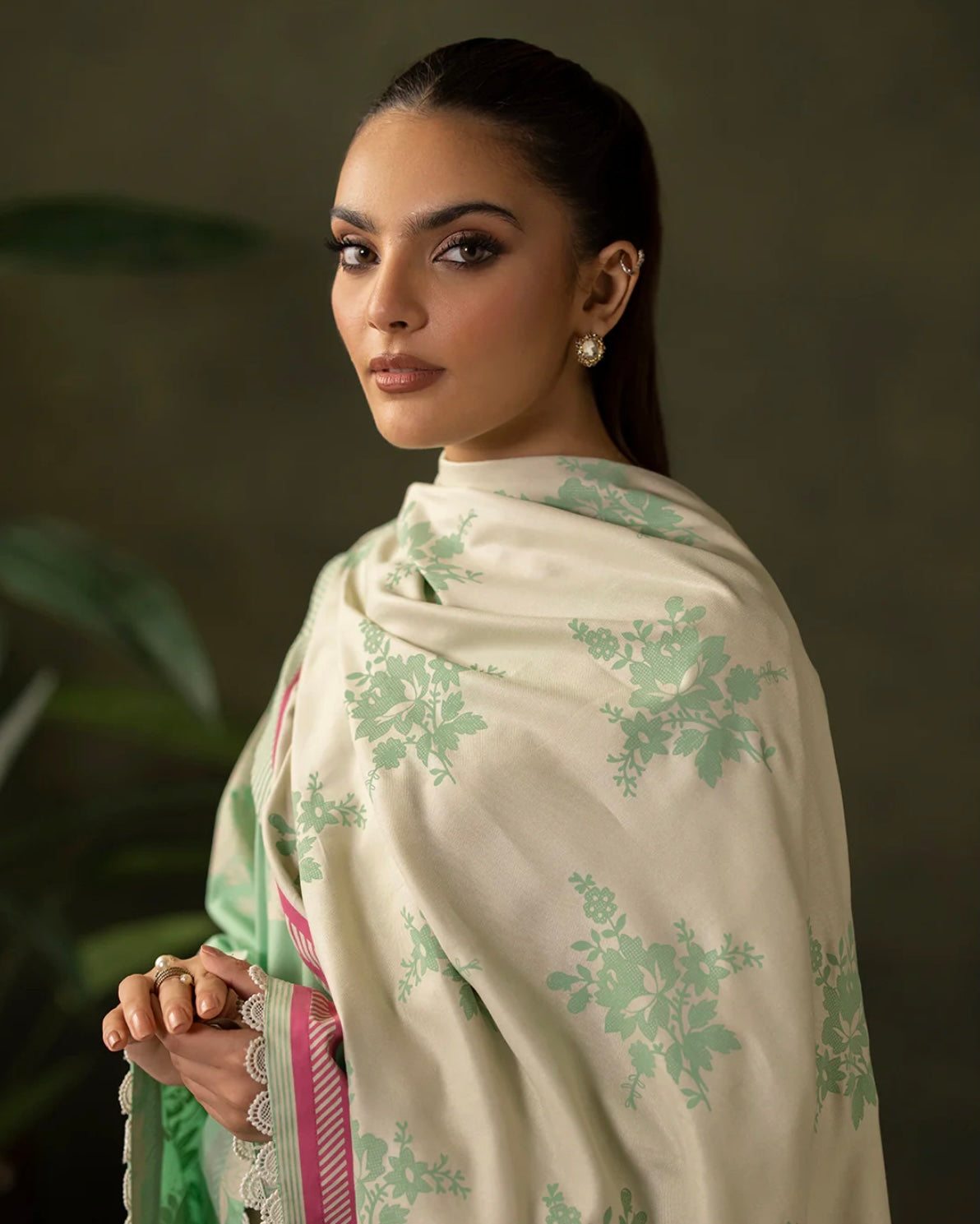 Zellbury | Embroidered Viscose 3pc | Design 224