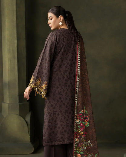 Zellbury | Embroidered Viscose 3pc | Design 234