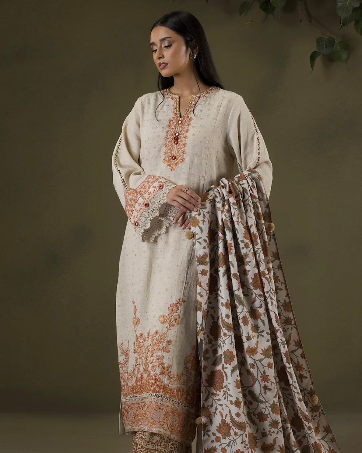 Zellbury | Signature Emb Khaddar | Design 235