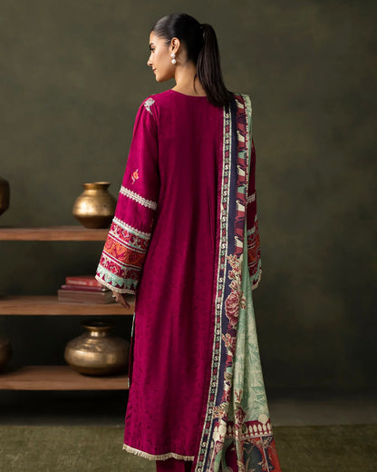 Zellbury | Embroidered Viscose 3Pc | Design 235