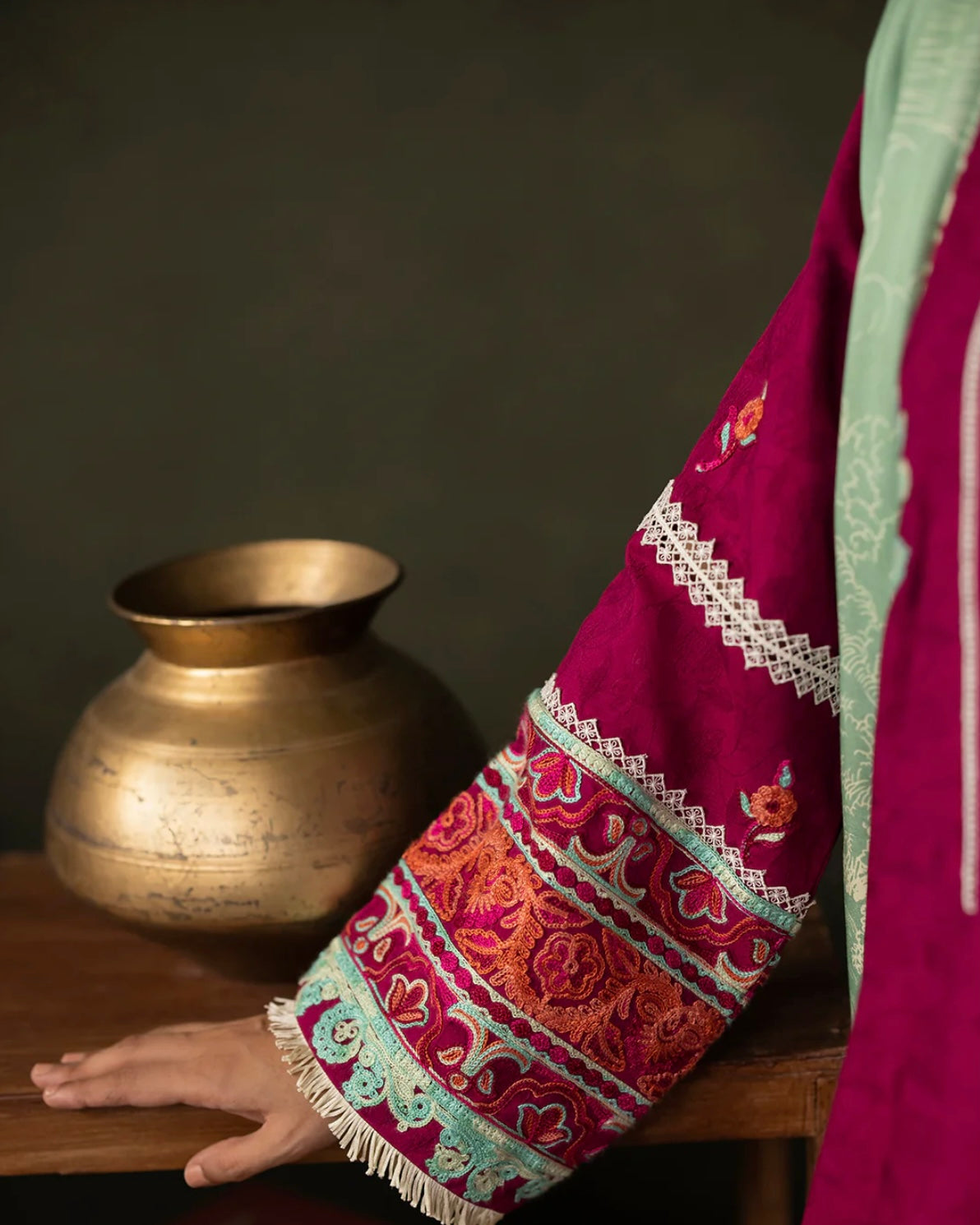 Zellbury | Embroidered Viscose 3Pc | Design 235