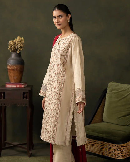 Zellbury | Embroidered Khaddar 3Pc | Design 236