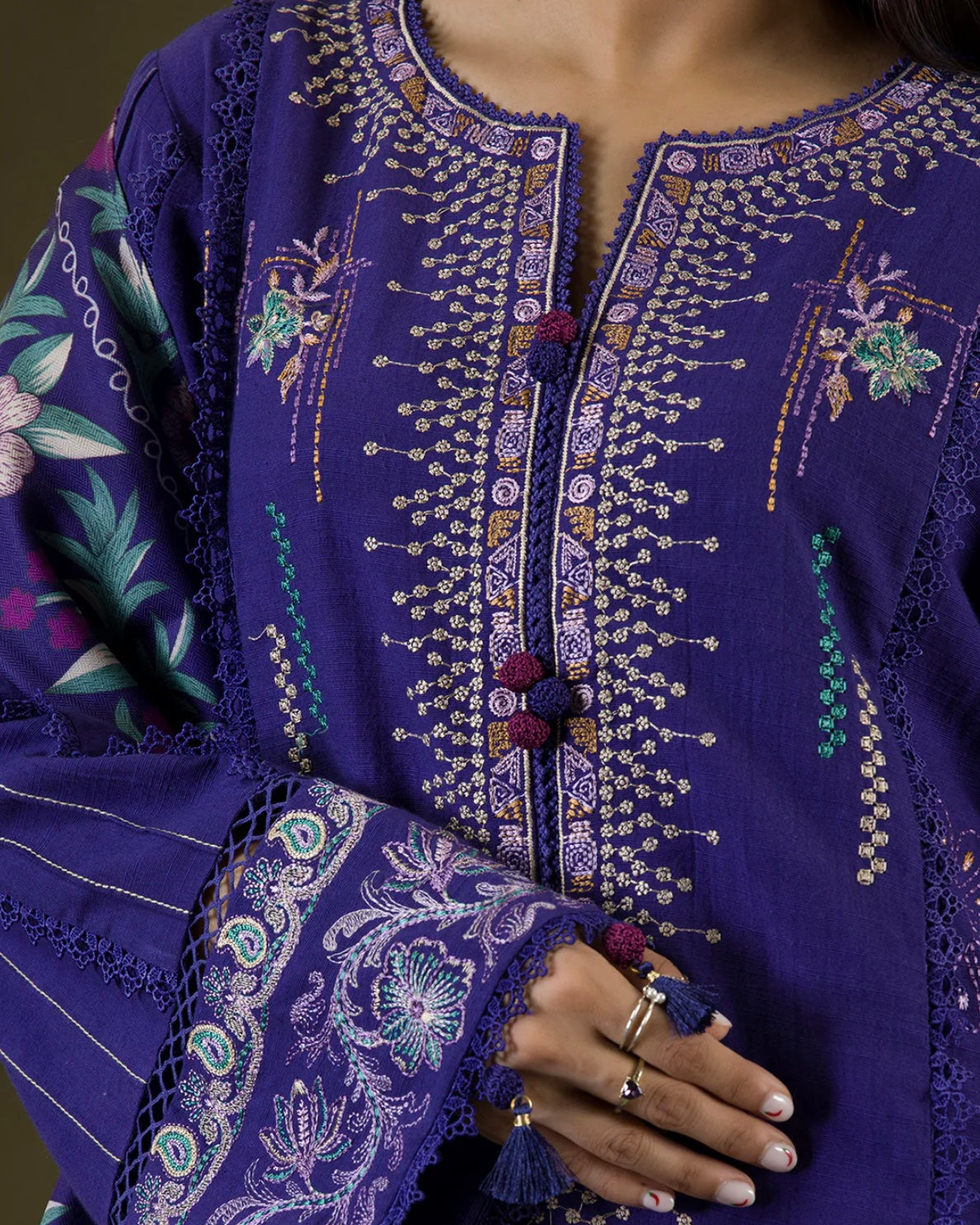 Zellbury | Signature Emb Khaddar | Design 237