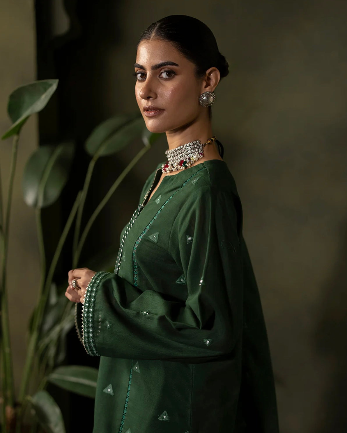 Zellbury | Embroidered Khaddar 3Pc | Design 240