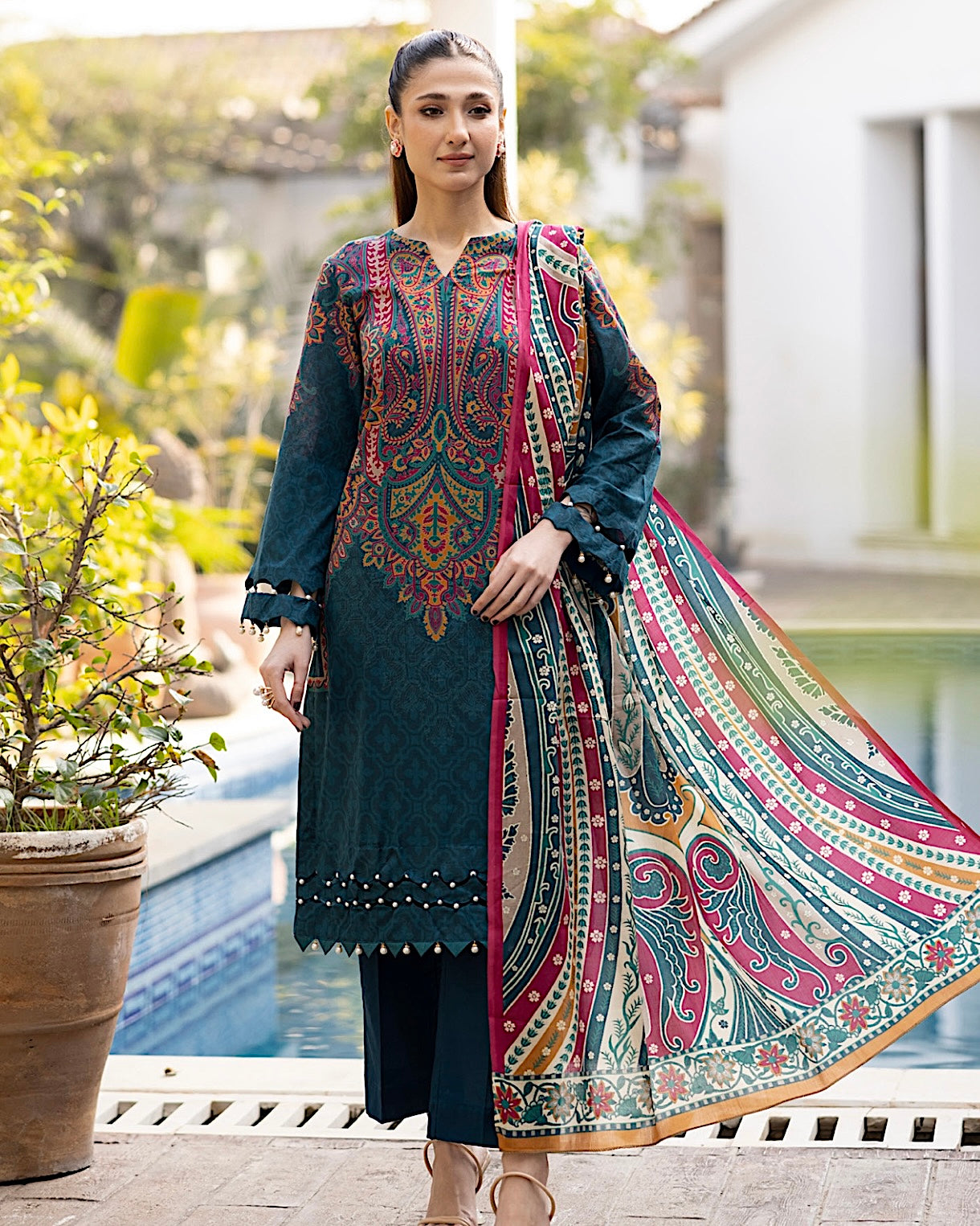 Johra Faiqa | Printed Lawn | Design 241