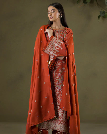 Zellbury | Signature Emb Khaddar | Design 241