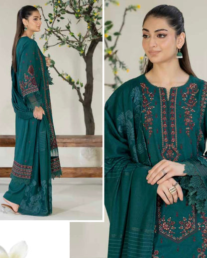 Johra Eshaal | Embroidered Karandi | Design 243