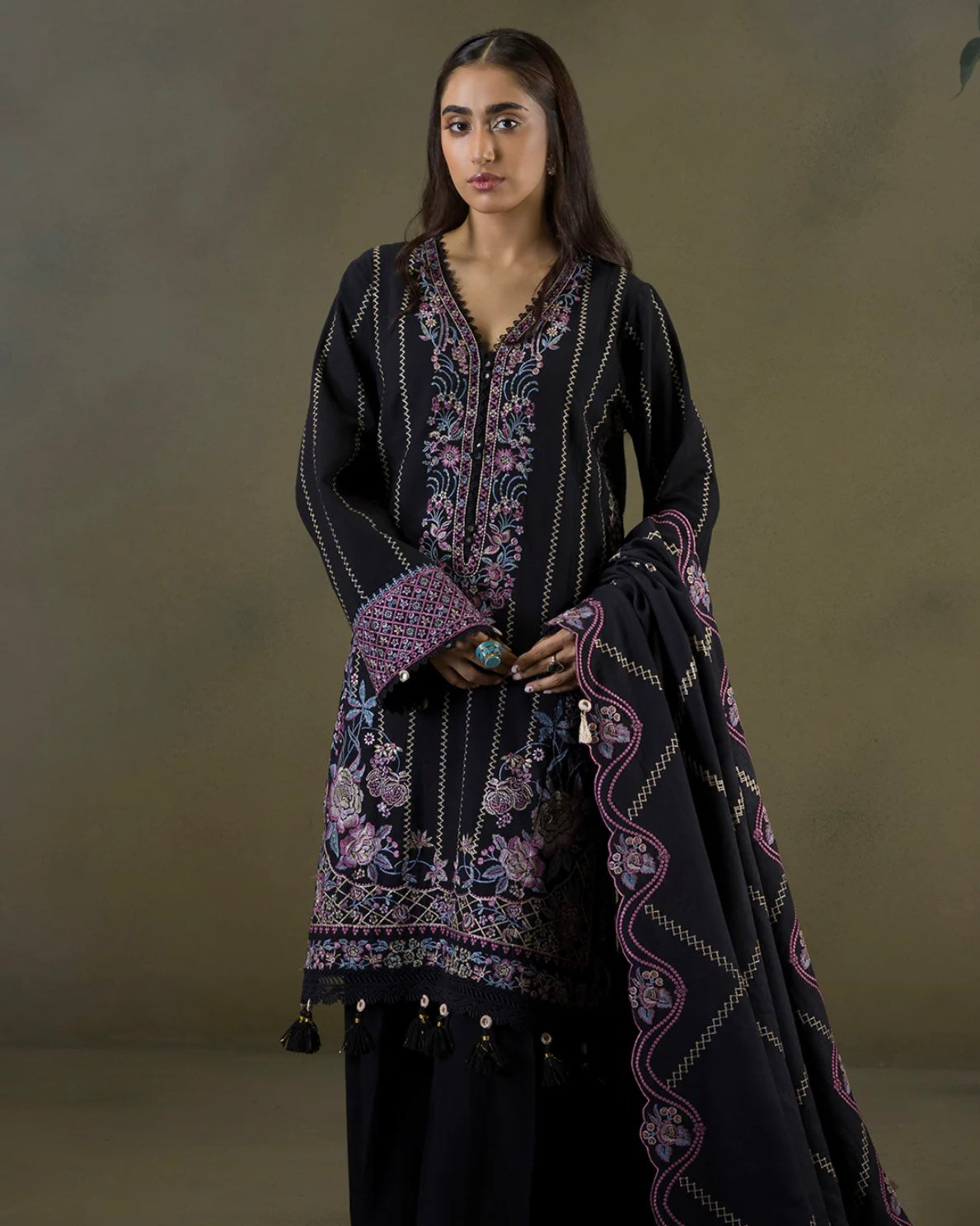 Zellbury | Signature Emb Khaddar | Design 244