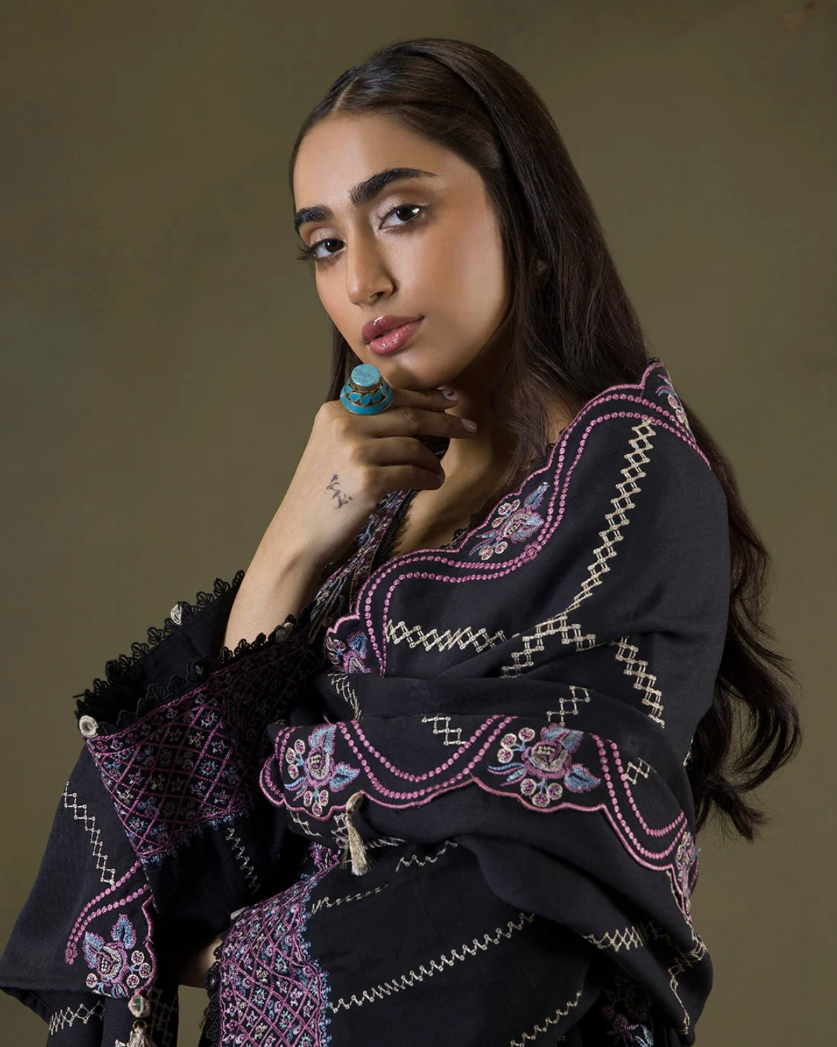 Zellbury | Signature Emb Khaddar | Design 244