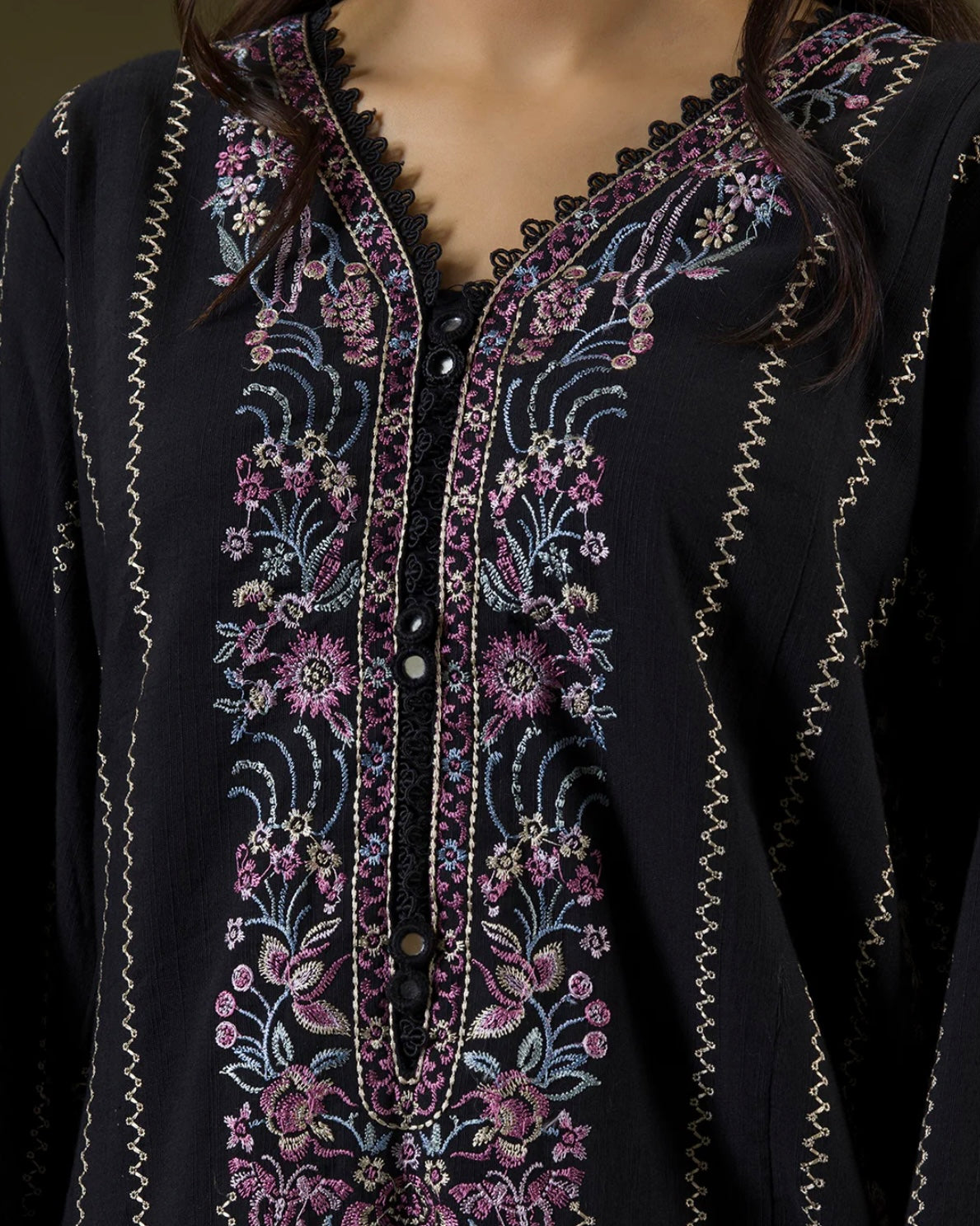 Zellbury | Signature Emb Khaddar | Design 244