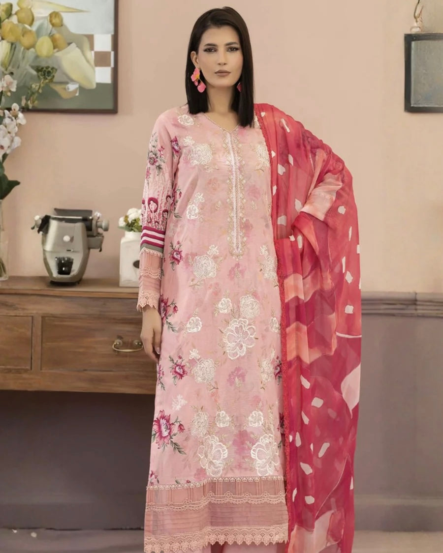 Johra Elvyn | Embroidered Lawn | Design 245