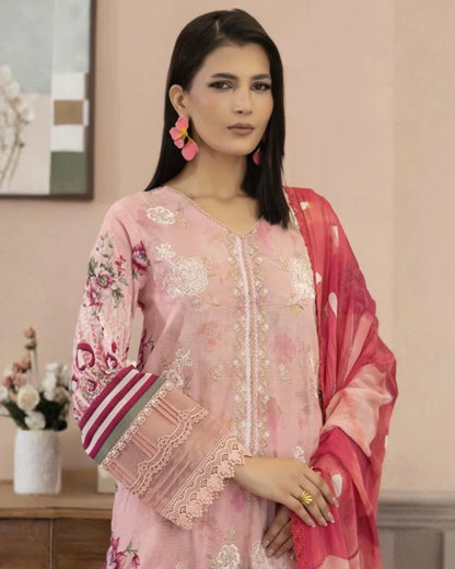 Johra Elvyn | Embroidered Lawn | Design 245