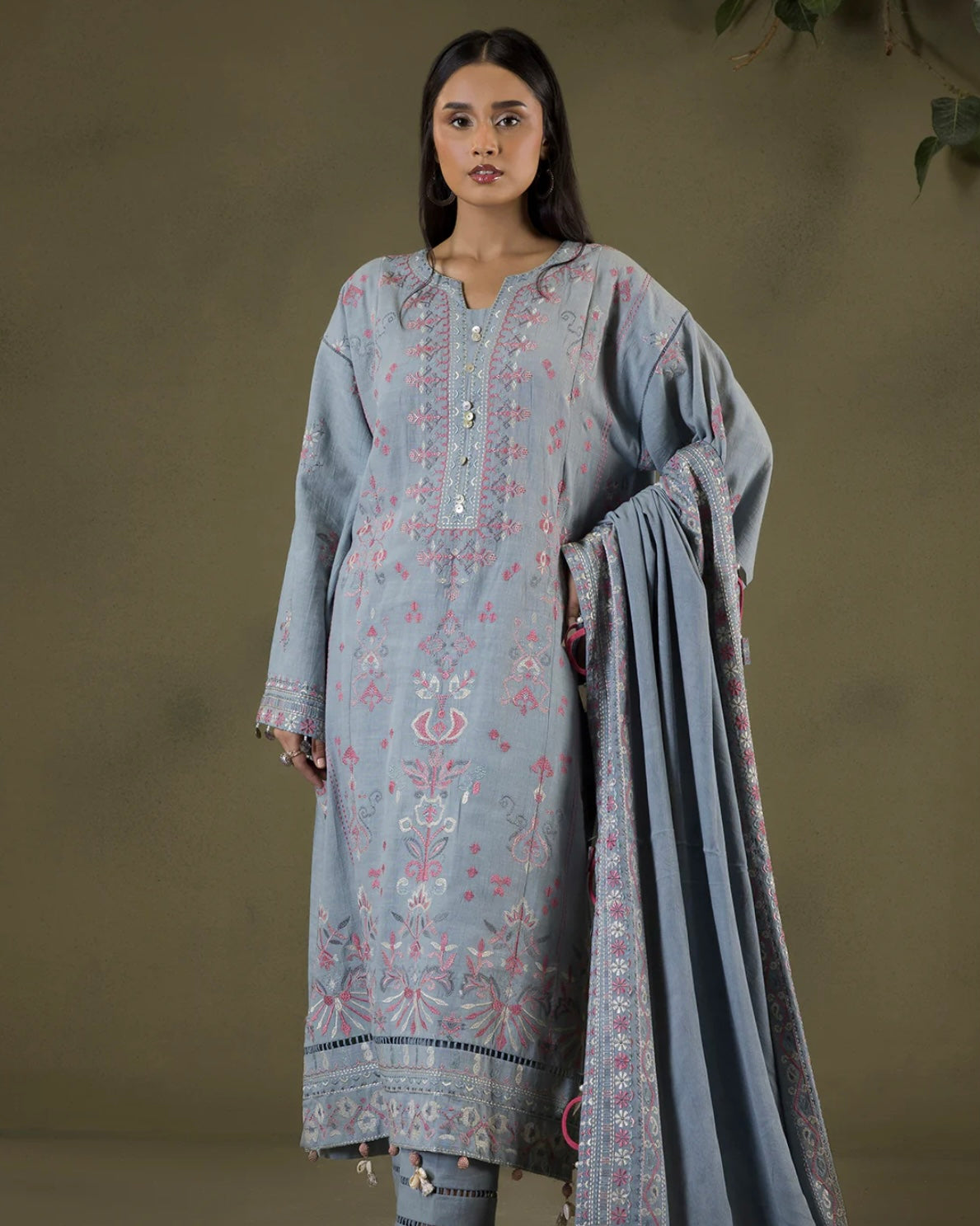 Zellbury | Signature Emb Khaddar | Design 245