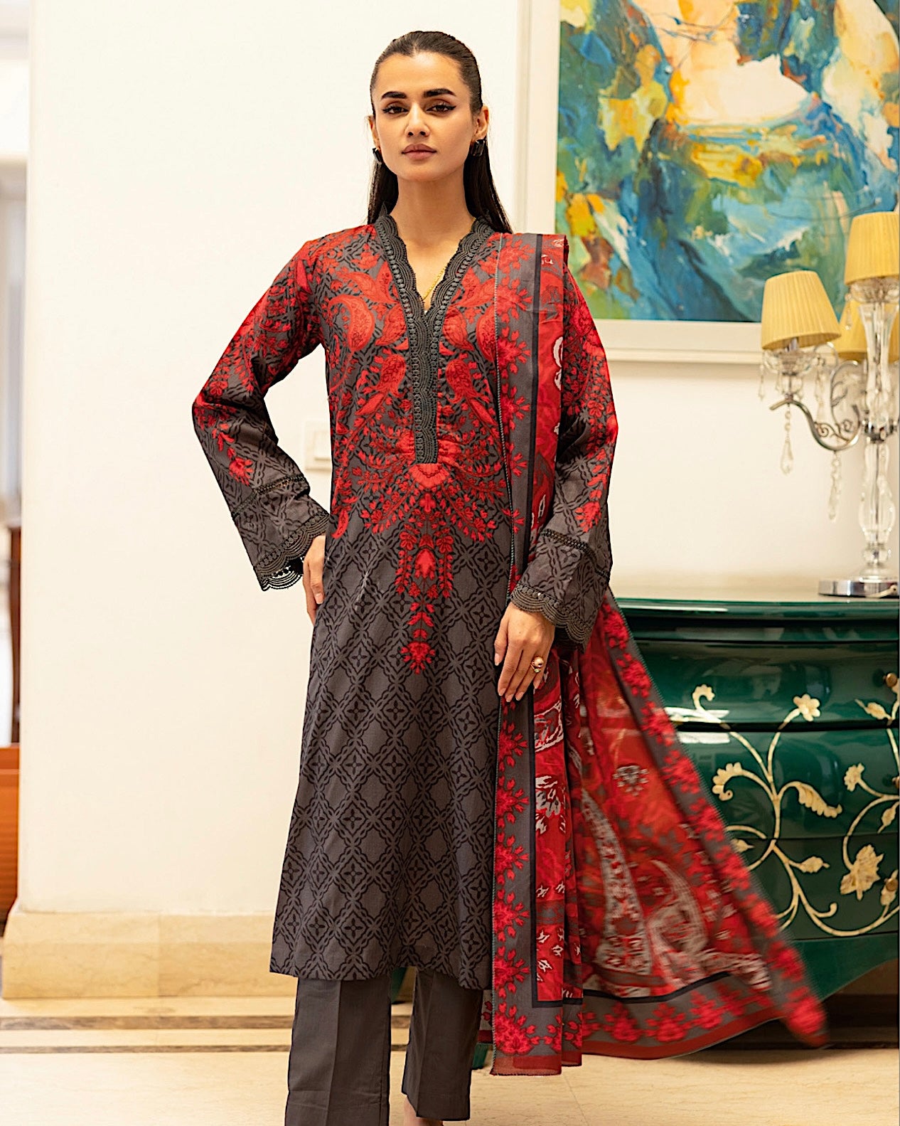 Johra Faiqa | Printed Lawn | Design 246