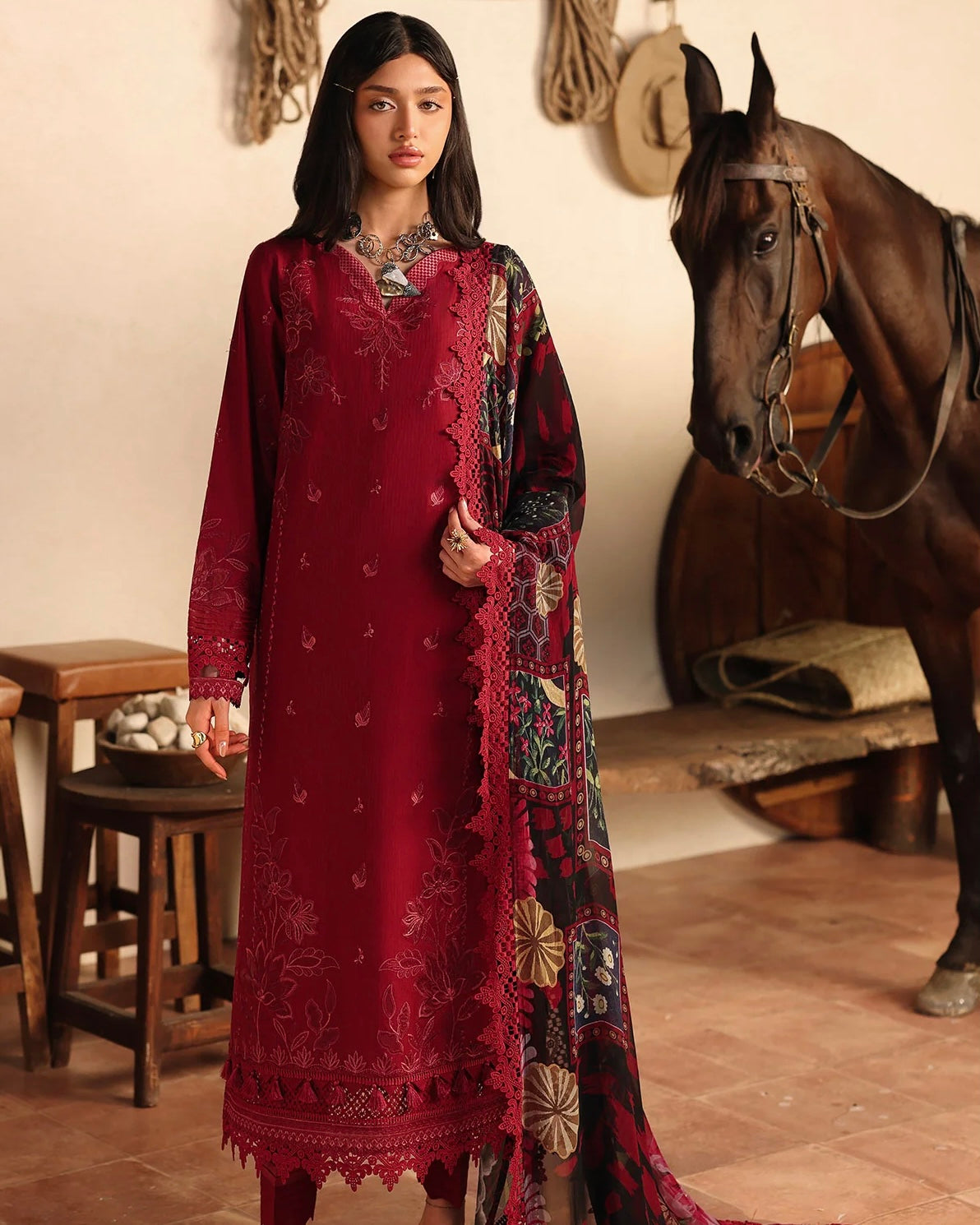 Nureh Raha | Lawn Collection | Design 248