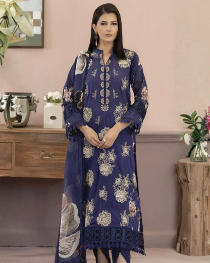 Johra Elvyn | Embroidered Lawn | Design 249