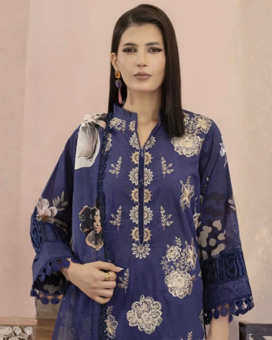 Johra Elvyn | Embroidered Lawn | Design 249