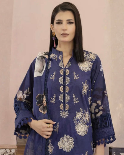 Johra Elvyn | Embroidered Lawn | Design 249