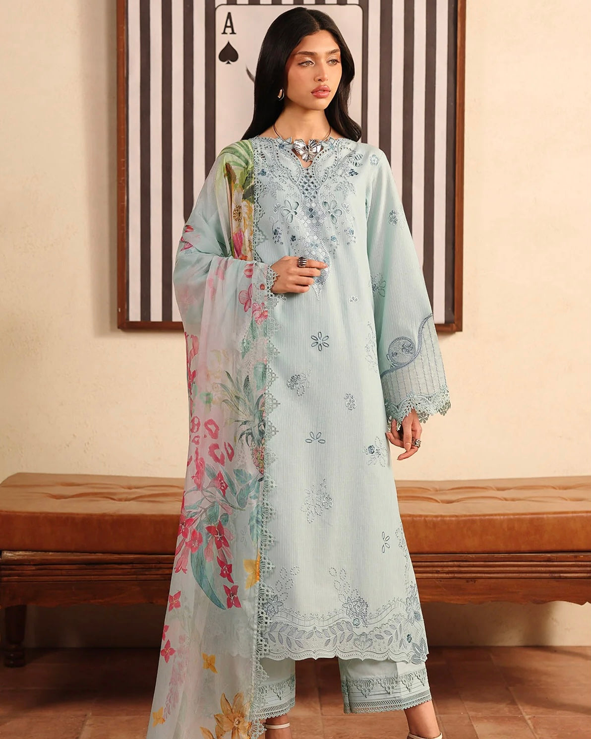 Nureh Raha | Lawn Collection | Design 250