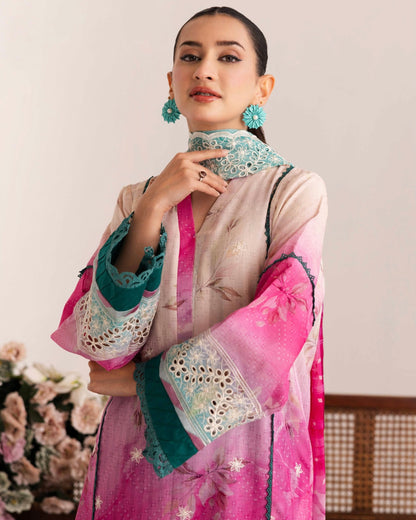 Johra Sameel | Embroidered Doria Lawn | Design 250