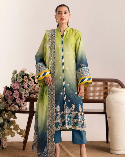 Johra Sameel | Embroidered Doria Lawn | Design 252