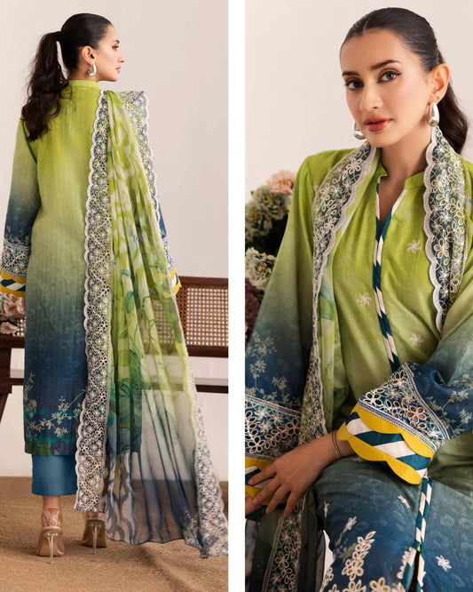 Johra Sameel | Embroidered Doria Lawn | Design 252