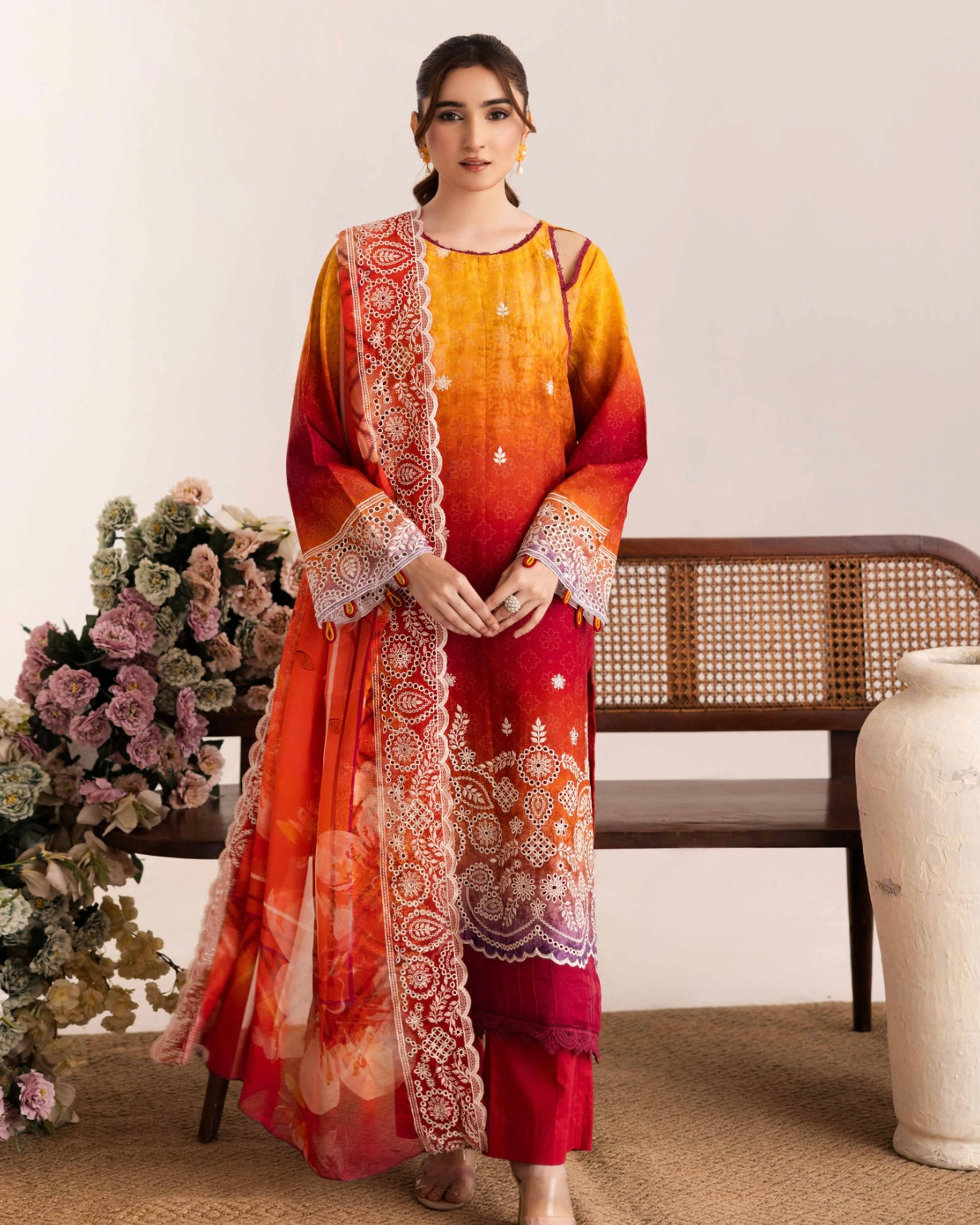 Johra Sameel | Embroidered Doria Lawn | Design 253