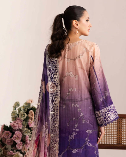 Johra Sameel | Embroidered Doria Lawn | Design 254