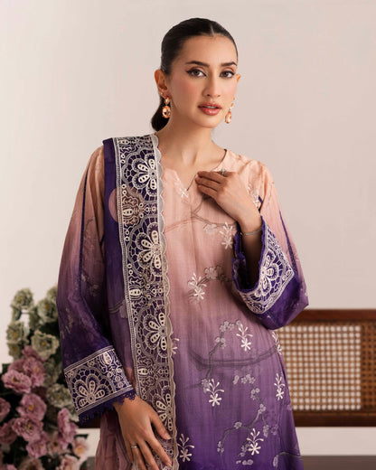 Johra Sameel | Embroidered Doria Lawn | Design 254
