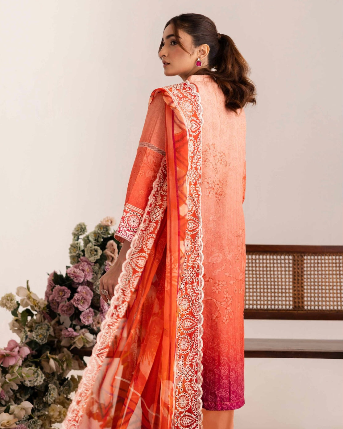 Johra Sameel | Embroidered Doria Lawn | Design 255