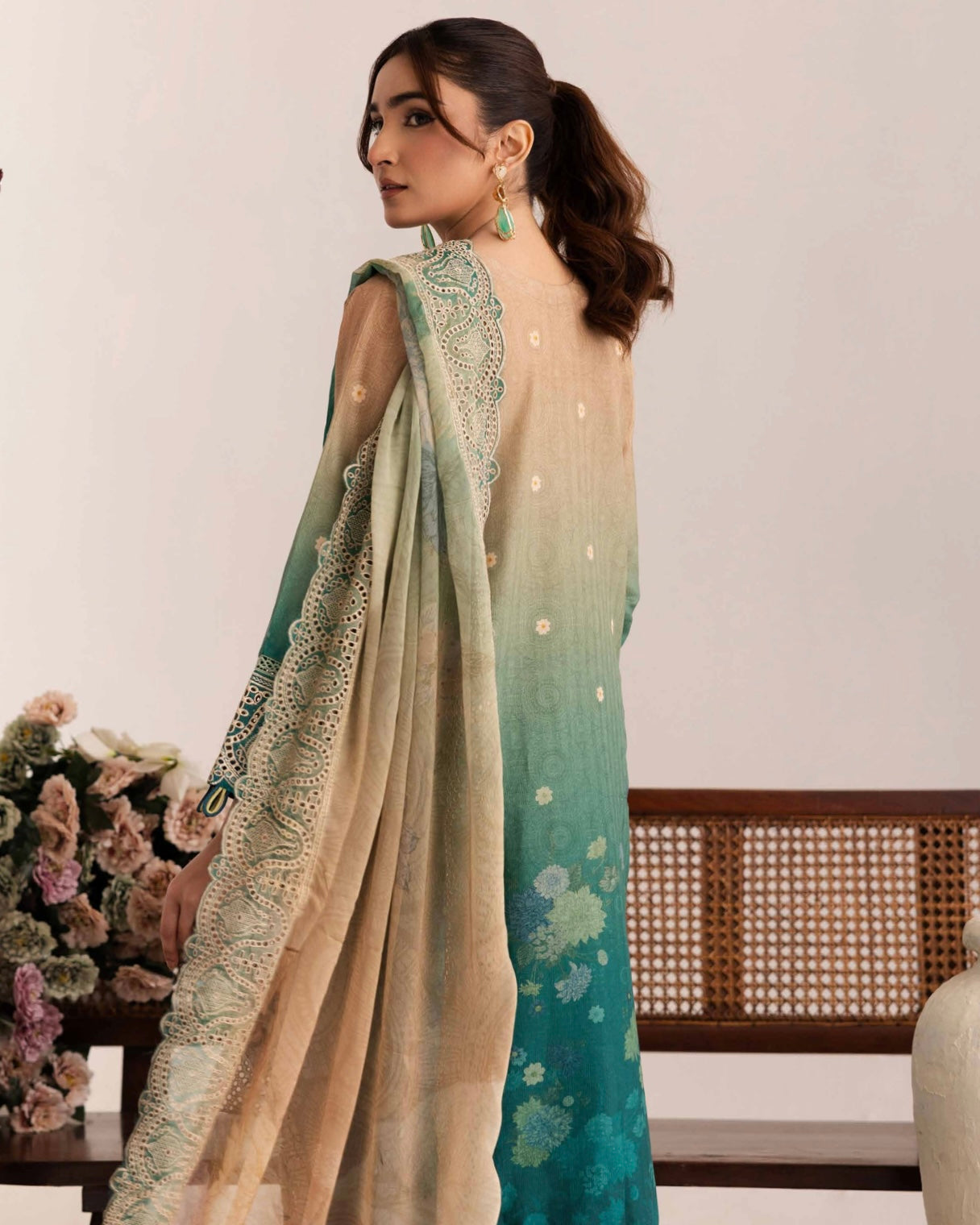 Johra Sameel | Embroidered Doria Lawn | Design 258