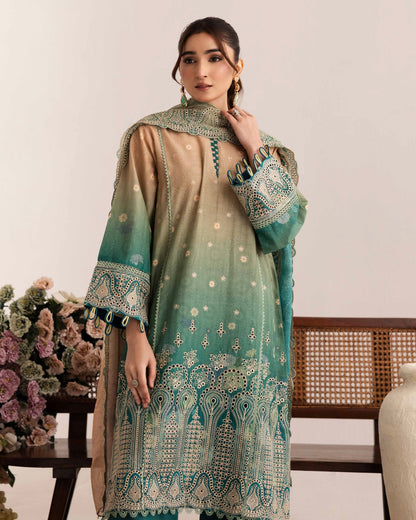 Johra Sameel | Embroidered Doria Lawn | Design 258