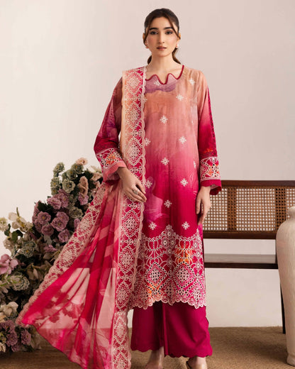 Johra Sameel | Embroidered Doria Lawn | Design 259