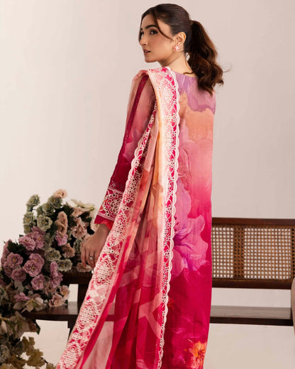 Johra Sameel | Embroidered Doria Lawn | Design 259