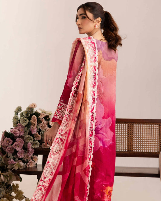 Johra Sameel | Embroidered Doria Lawn | Design 259