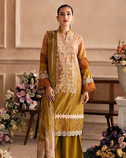 Johra Rabi | Embroidered Doria Lawn | Design JH262