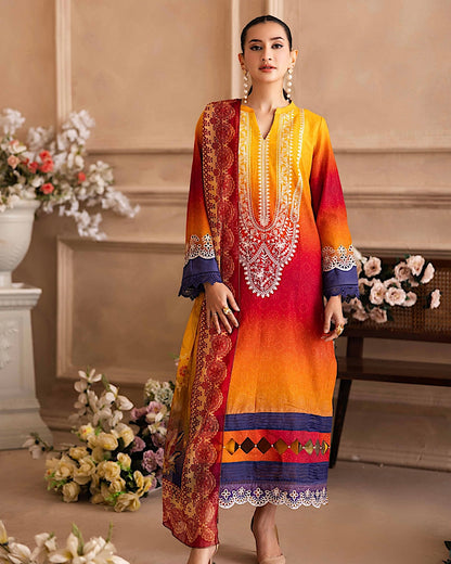 Johra Rabi | Embroidered Doria Lawn | Design JH264